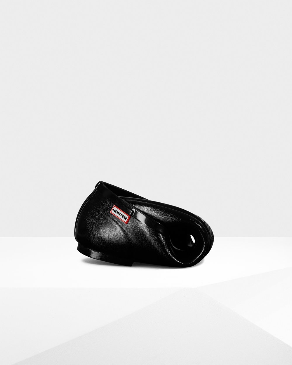 Bailarinas Hunter Feminina Pretas - Original Tour Gloss Flats - 06SOQVNKJ